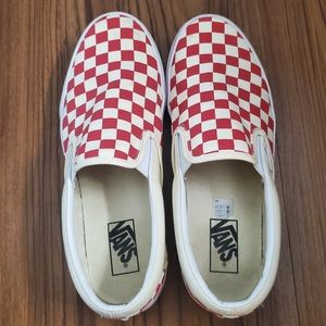 Vans Red Checkered